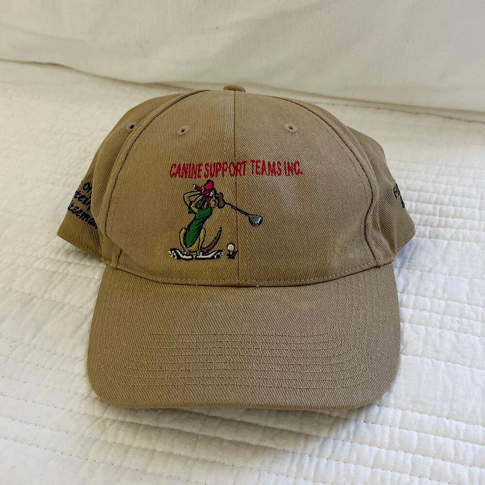 Vintage 2004 Canine Support Teams Inc Golf Hat